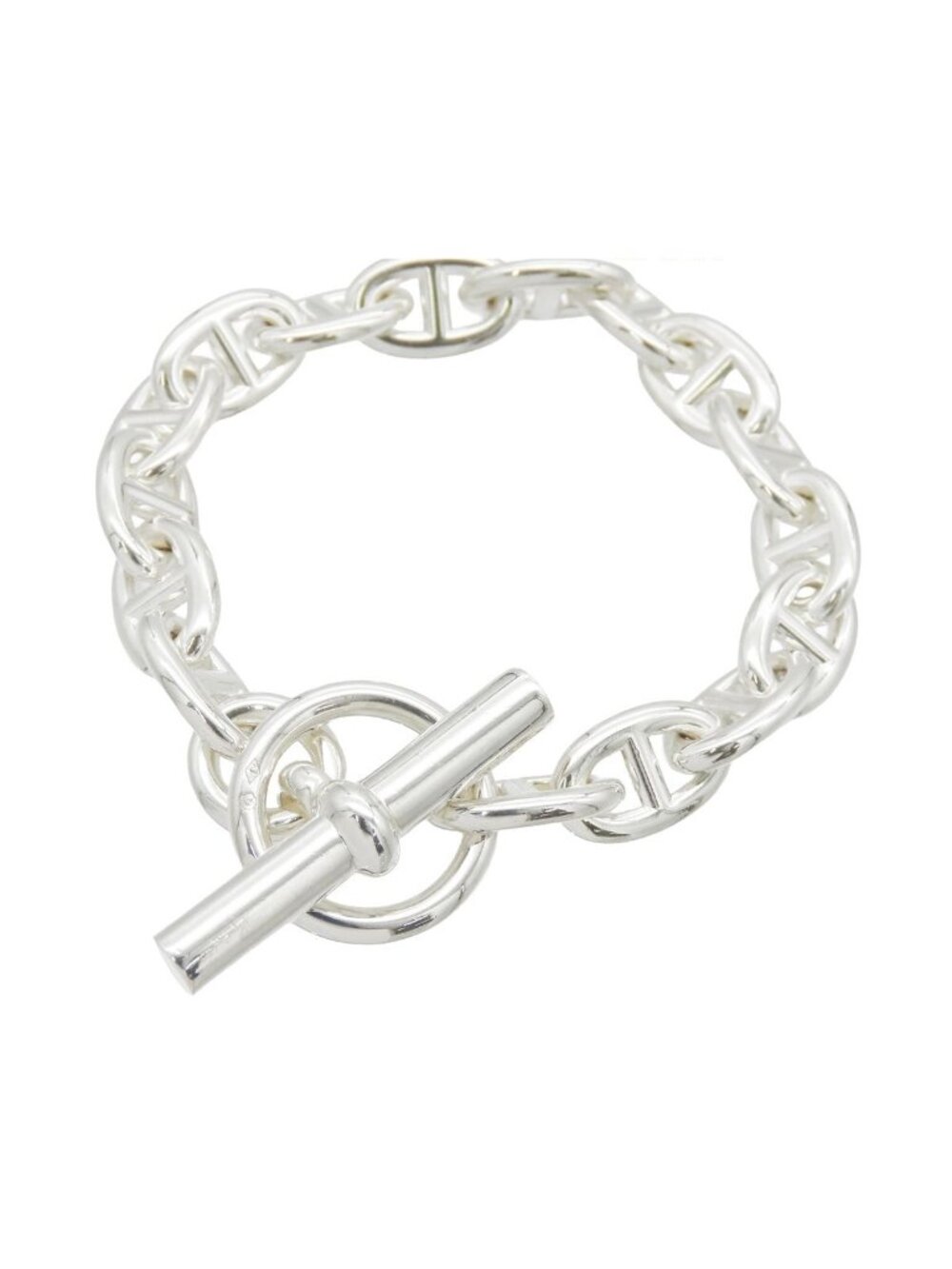 Hermes Chaine D'ancre PM Silver 16 Links Bracelet